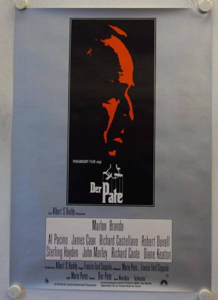 Der Pate originales deutsches Filmplakat